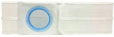 NUH 6432-P-Q EA/1 NU-FORM COOL COMFORT 6" SUPPORT BELT LG (36-41")  2 7/8 x 3 3/8" CENTERED OPENING W/ PROLAPSE FLAP WHITE (NON-RETURNABLE)