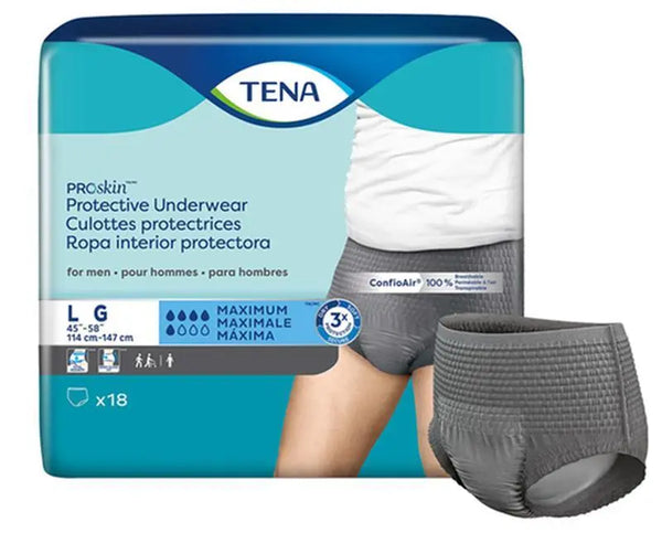 TENA ProSkin Women's Incontinence Underwear, Maximum Absorbency, Protective