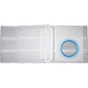 Nu-Form Cool Comfort 6" Support Belt Xxl (47-52") Left-Side 2 1/8" Centered Opening White (Non-Returnable) - Ea/1 - Home Health Store Inc