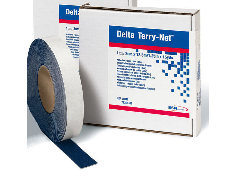 Delta Terry-Net Adhesive Hook And Stretch Loop Closure 2.5cm X 9m - Box Of 1 - Home Health Store Inc