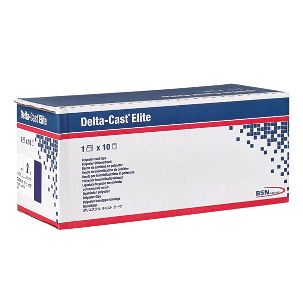 Delta-Cast Elite Polyester Reinforcing Slabs 1cm X 9cm, White - Box Of 10 - Home Health Store Inc