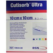 Cutisorb Ultra Highly Absorbant Dressing 10cm X 10cm - Box Of 5 - Home Health Store Inc