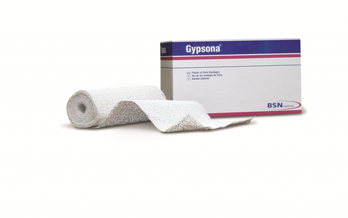 Gypsona Plaster Of Paris Slabs 7.5cm X 75cm, Fast Setting (4 Minutes) - Box Of 50 - Home Health Store Inc