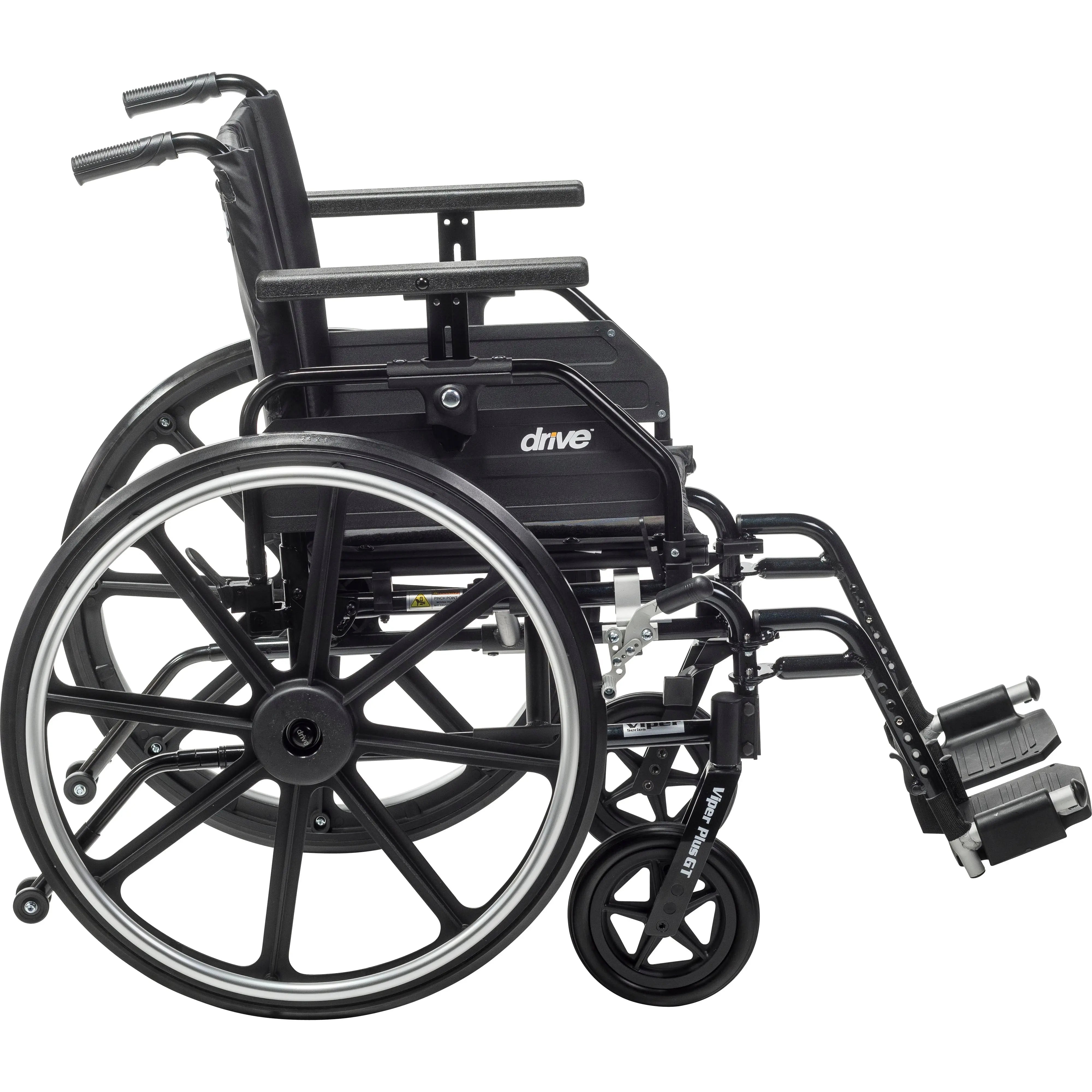 Viper Plus GT Wheelchair with Universal Armrests - Home Health Store Inc