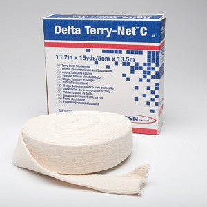 Delta Terry-Net S Synthetic Terry Cloth Stockinette 12.5cm X 13.5m - Box Of 1 - Home Health Store Inc